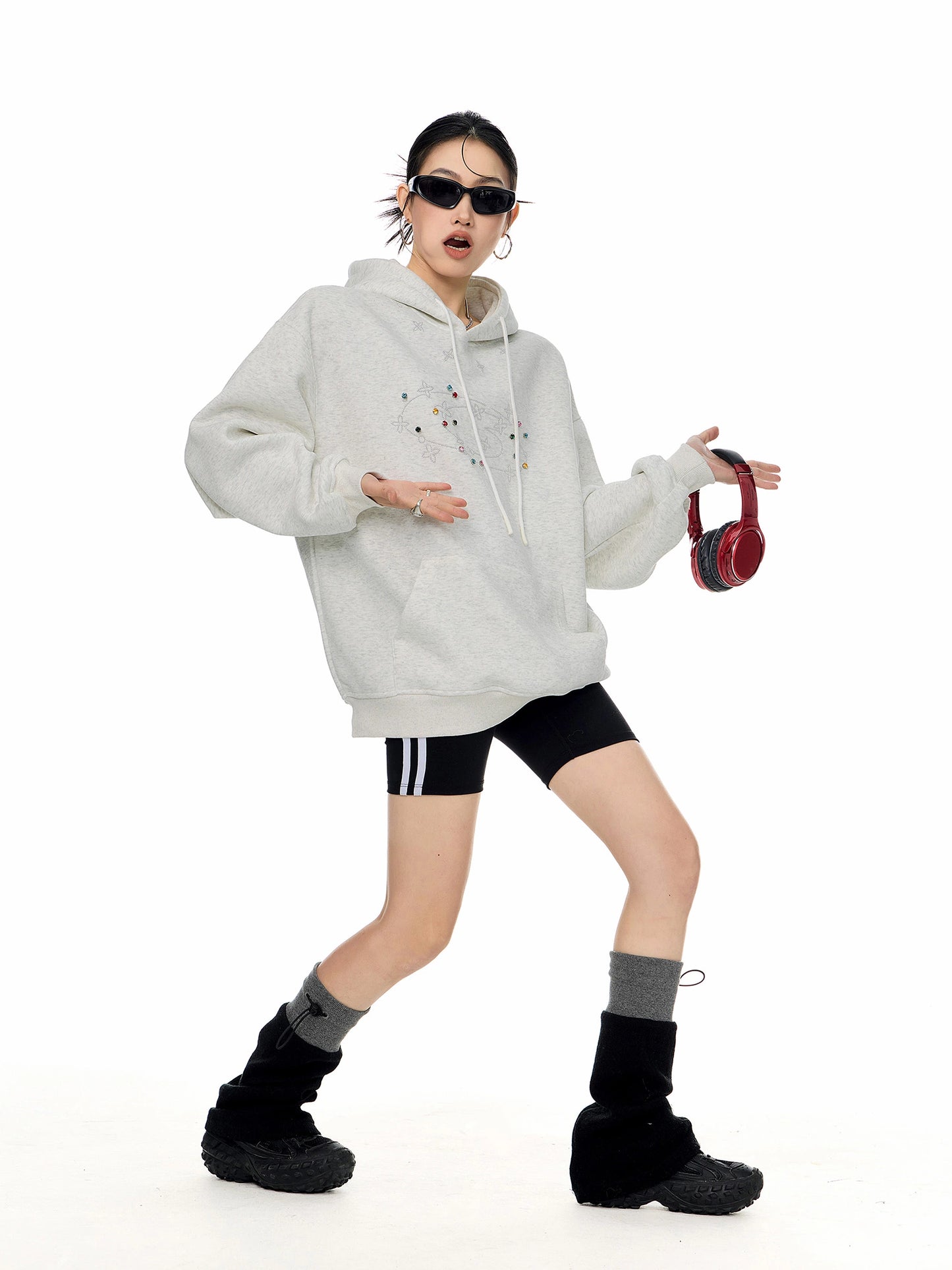 Bijou Logo Sweatshirt Hoodie ICM0117