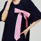 Big Ribbon Oversized T-Shirt FER0332