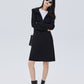 Zip-Up Long Sleeve Dress SHN0017