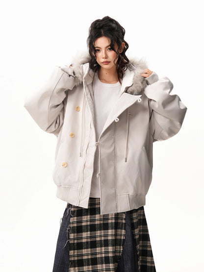 Fur Collar Cotton Jacket BWA0003