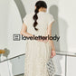 White Lace Crochet Vest / Tops LLA0184