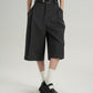 High Waisted Tuck Half Pants SRS0329