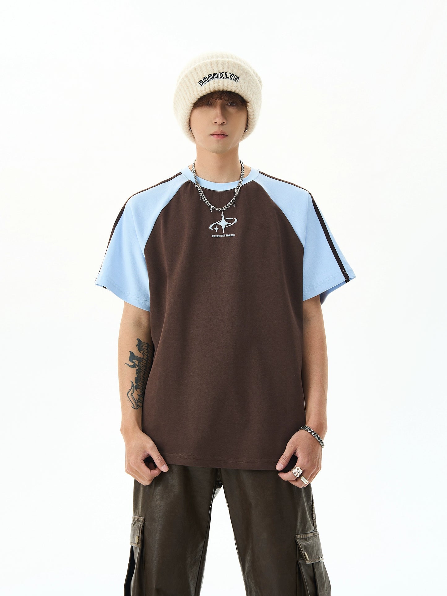 Bicolor Raglan T-shirt HGX0016