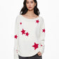 Star Crew Neck Knit Top UDS0007