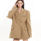 Wide Shoulder Tailored Jacket CCS0033