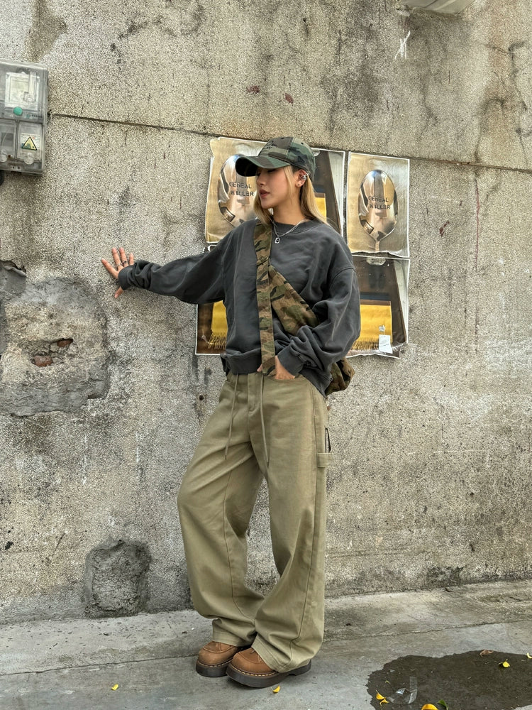 Stree Wide Cargo Pants CYE0074