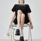 Bijou Neck Mini Dress FER0205