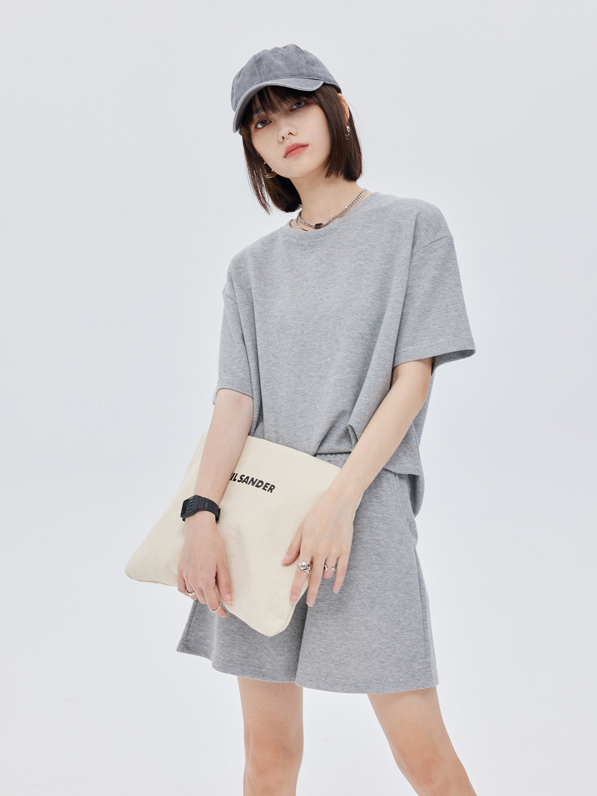Relaxed Oversized T-Shirt / Shorts SHN0031