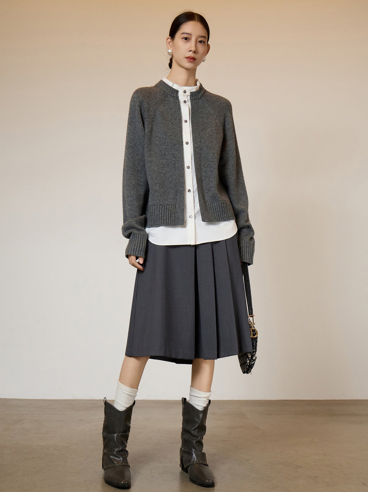 Shirt Docking Knit Top SUY0023