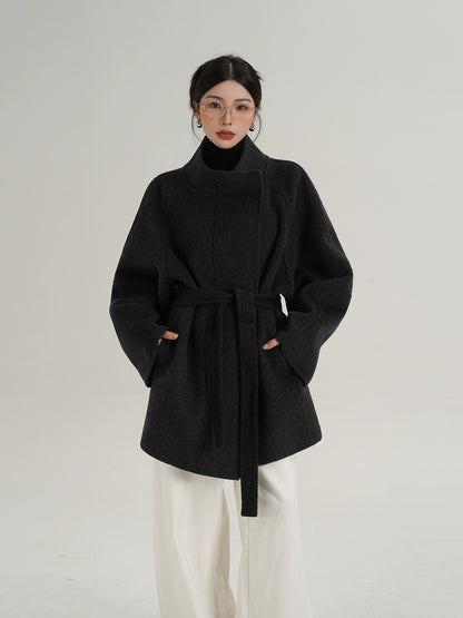 Wool Mid-Length Coat SRS0398