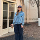 Washed Knit Short Jacket CYE0080
