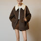 Fur Collar Suede Jacket SUY0011