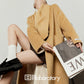 Long Coat With Scarf/Mini Skirt LLA0543