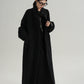Mock Neck Long Coat SRS0413