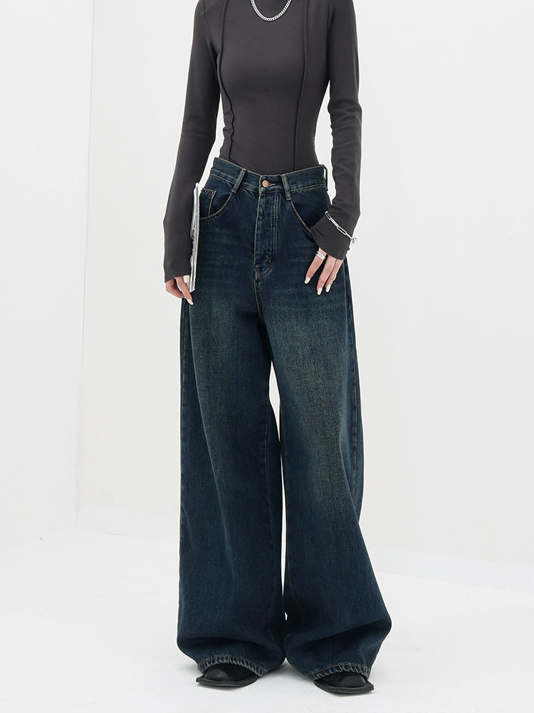 Vintage Wide Denim Pants ABW0004