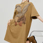 Bunny Polo Shirt Mini Dress FER0356