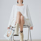 White Lace Docking Top FER0239