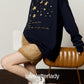 Star Print Cotton T-Shirt / Denim Mini Skirt LLA0661