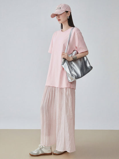 T-Shirt Docking Crinkle Skirt FER0209