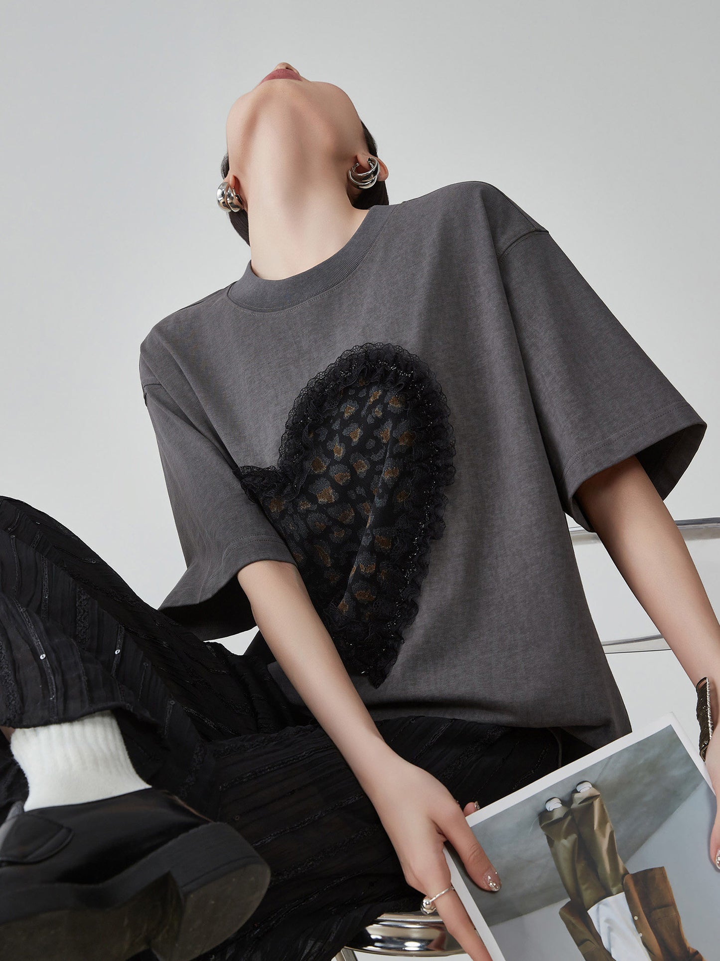 Race Heart Short-Sleeve T-Shirt FER0250
