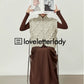 High Neck Zip Knit Vest LLA0392