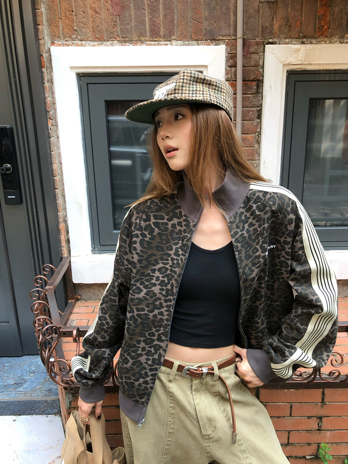 Leopard Track Sideline Jacket WWP0018