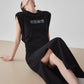 One-Point Logo Long Dress FER0307