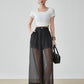 Layer Sheer High-Waist Pants FER0069