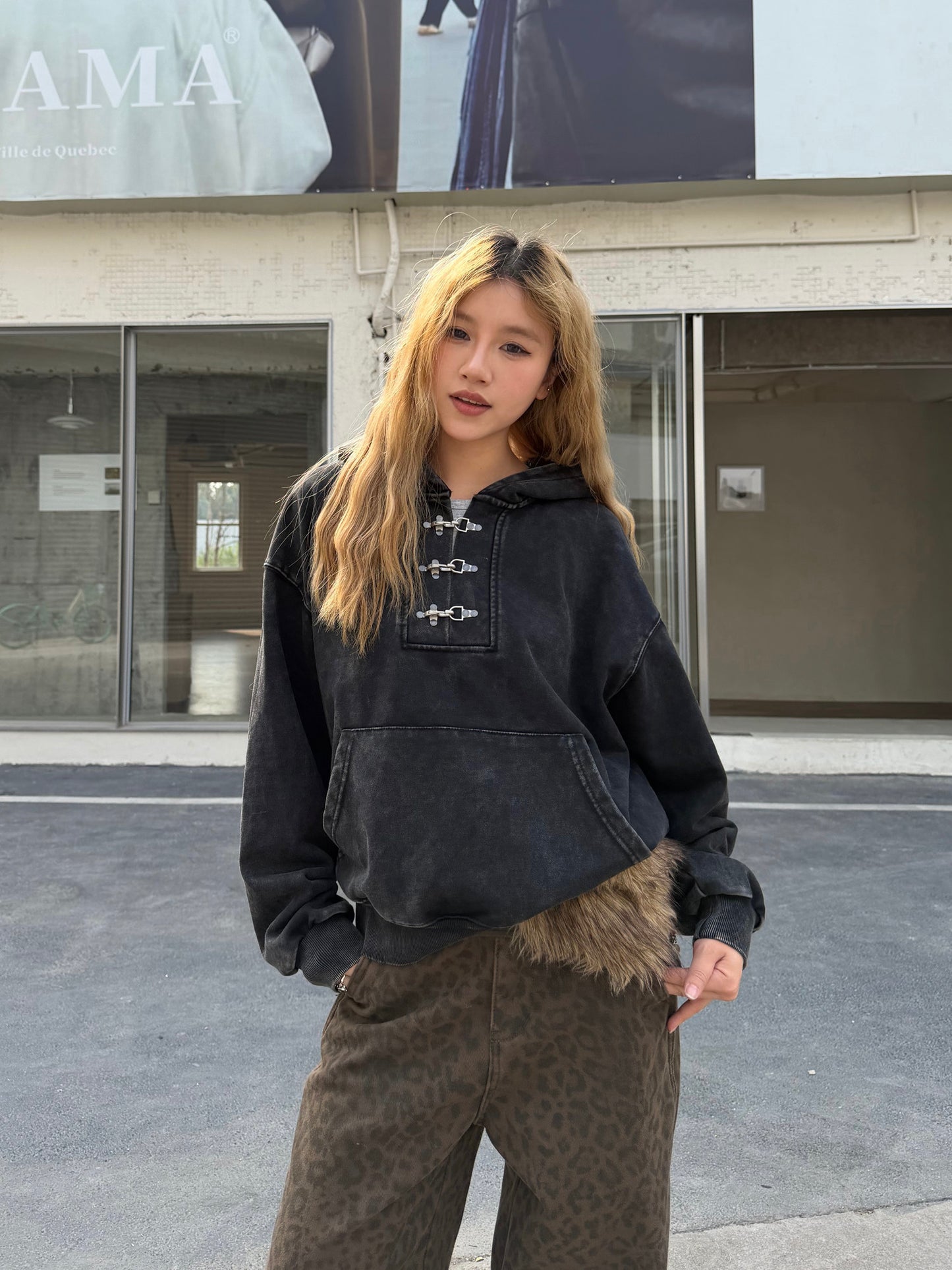 Washed Water Vintage Hoodie CYE0092