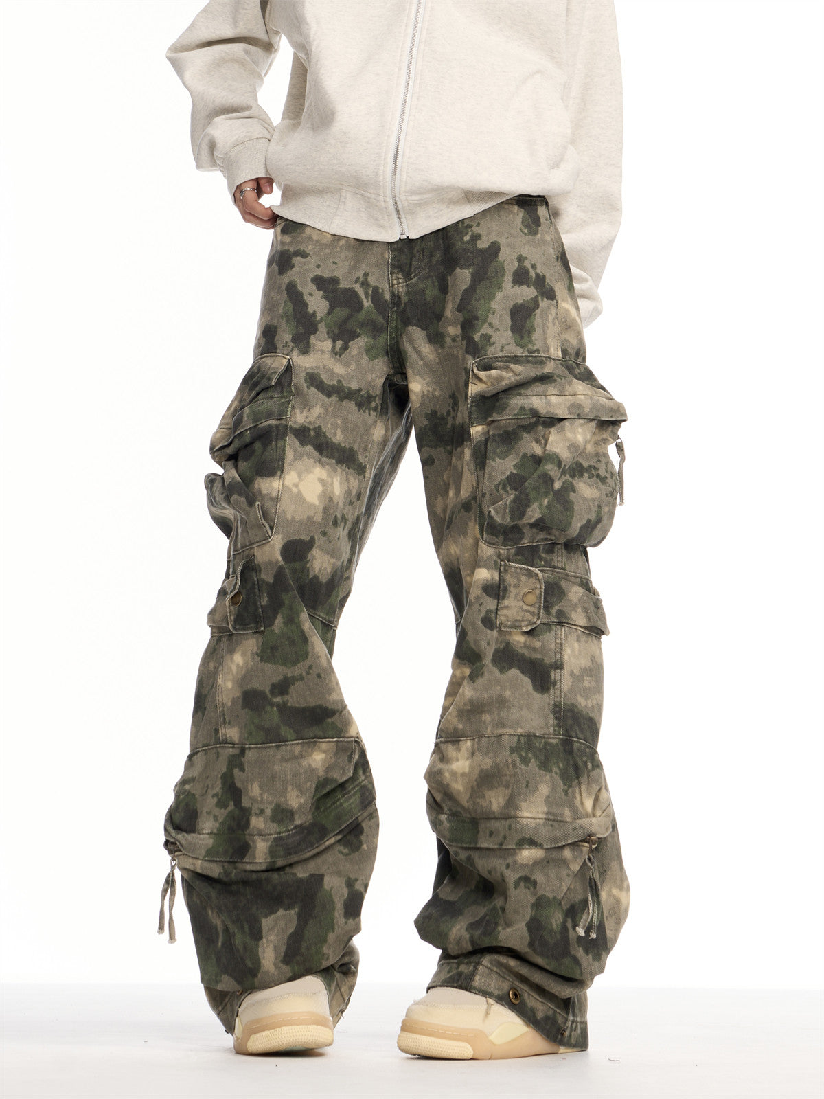 Camouflage Pattern Cargo Pants ONP0009