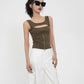 Minimal Fit Zip Tank Top SRS0291