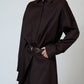 Vintage Brown Shirt Dress SUY0027