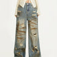 Vintage Hard Damaged Denim Pants NIM0023