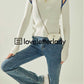 Cutout Slim Long Sleeved Knit LLA0364