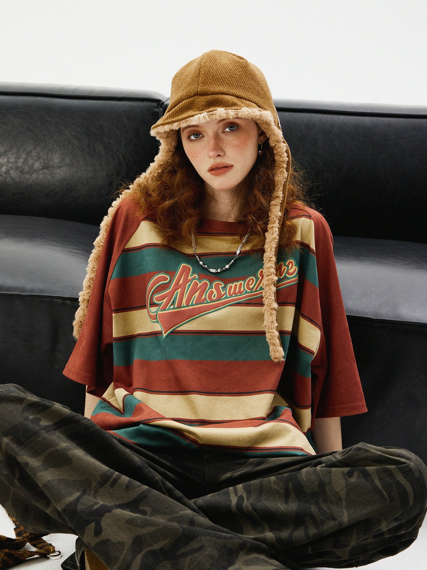 Retro Stripe Short Sleeve T-Shirt HGX0046