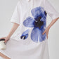 Watercolor Print Shirt Dress FER0343