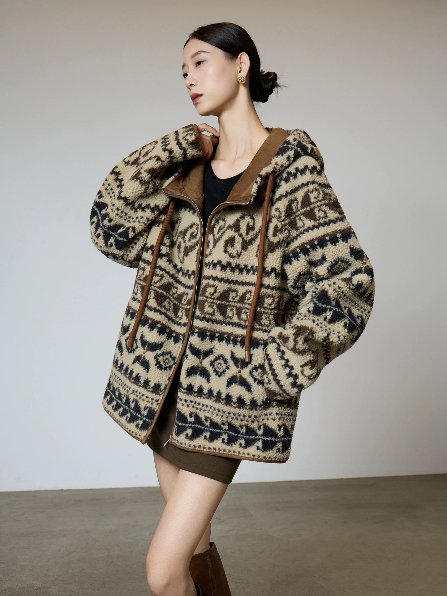Vintage Nomadic Wool Hoodie SUY0001