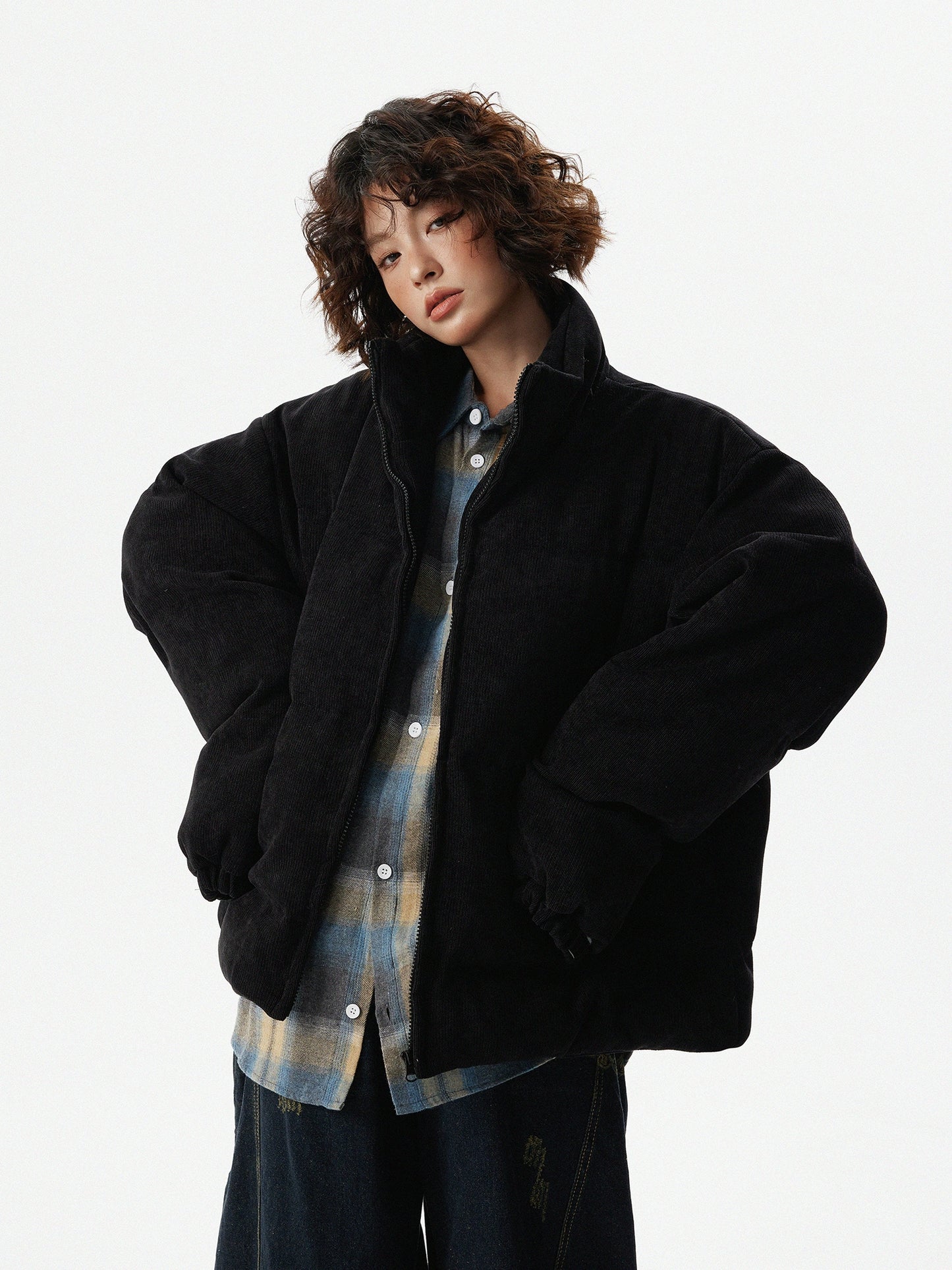 Stand Collar Down Jacket HGX0035