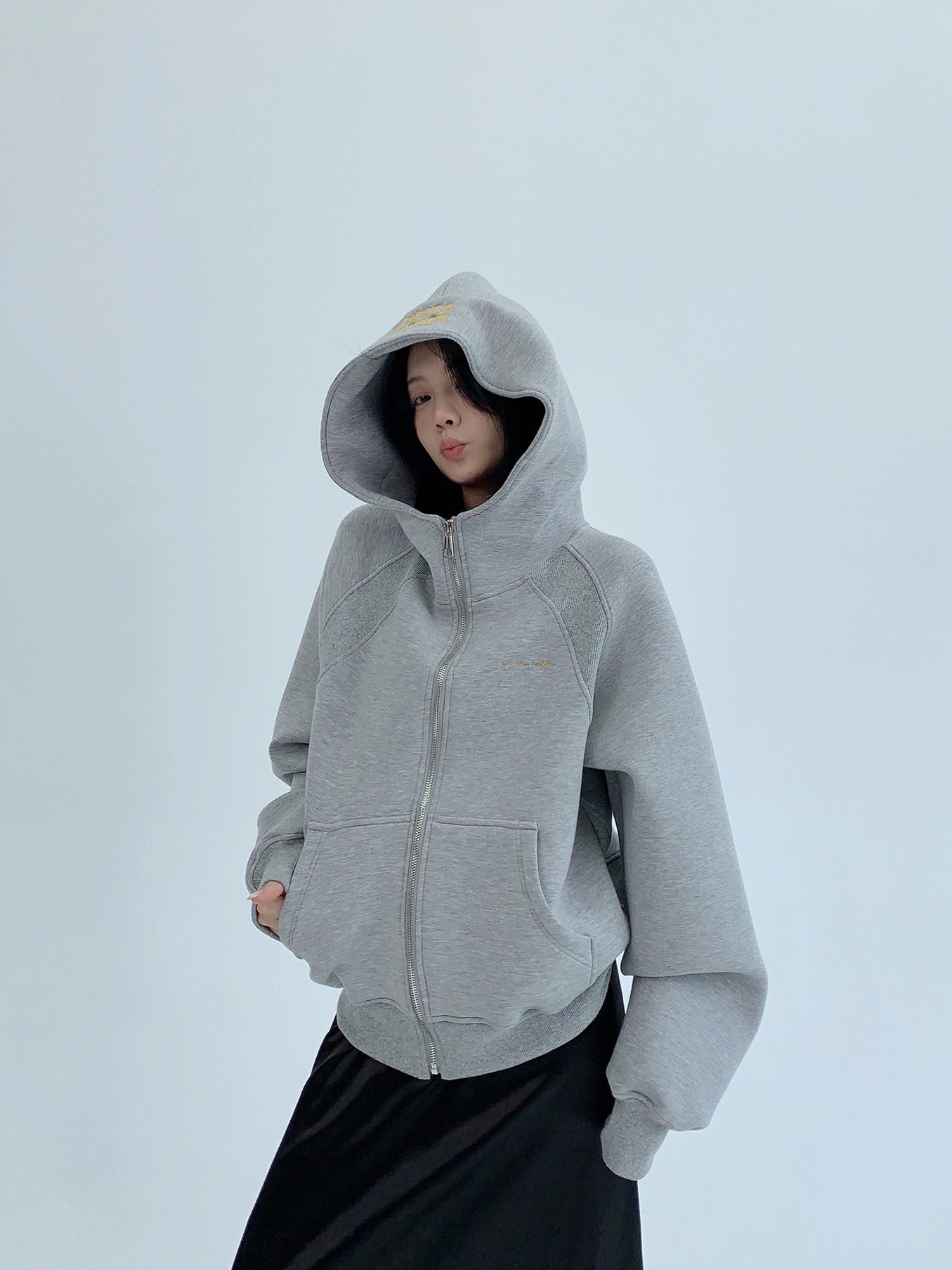 Big Hood Zip Hoodie YLS0938
