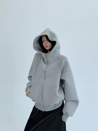 Big Hood Zip Hoodie YLS0938