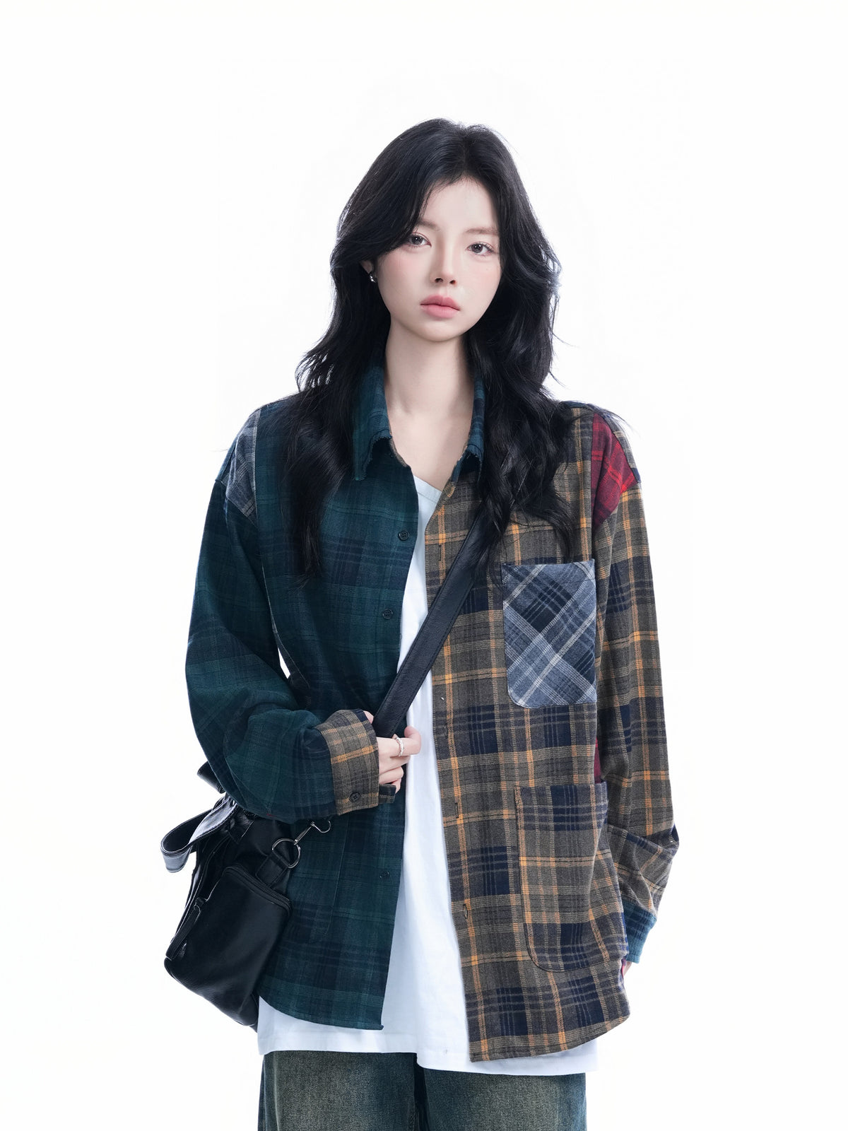 Remake-Style Flannel Check Shirt WLS0012