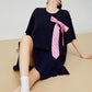 Big Ribbon Oversized T-Shirt FER0332