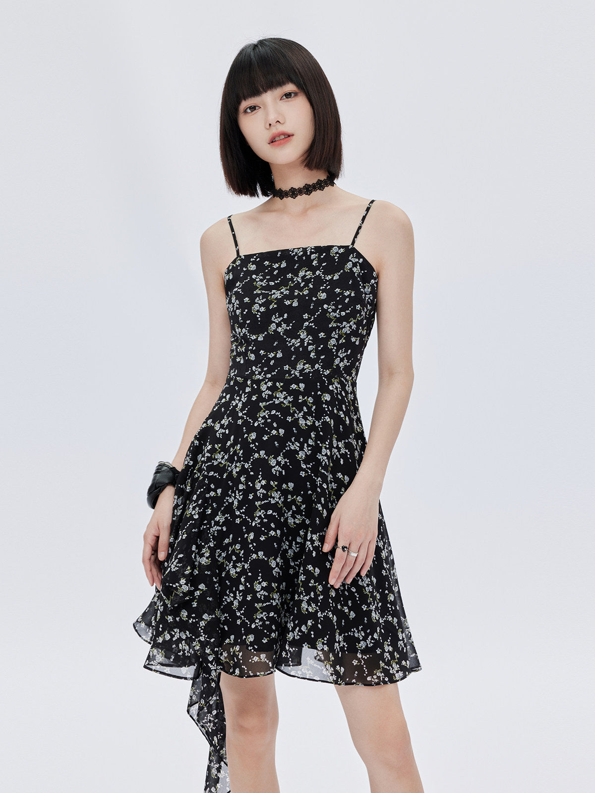 Floral Print Camisole Dress SHN0048
