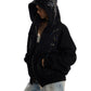 Starry Rhinestone Hoodie Jacket ZTS0021