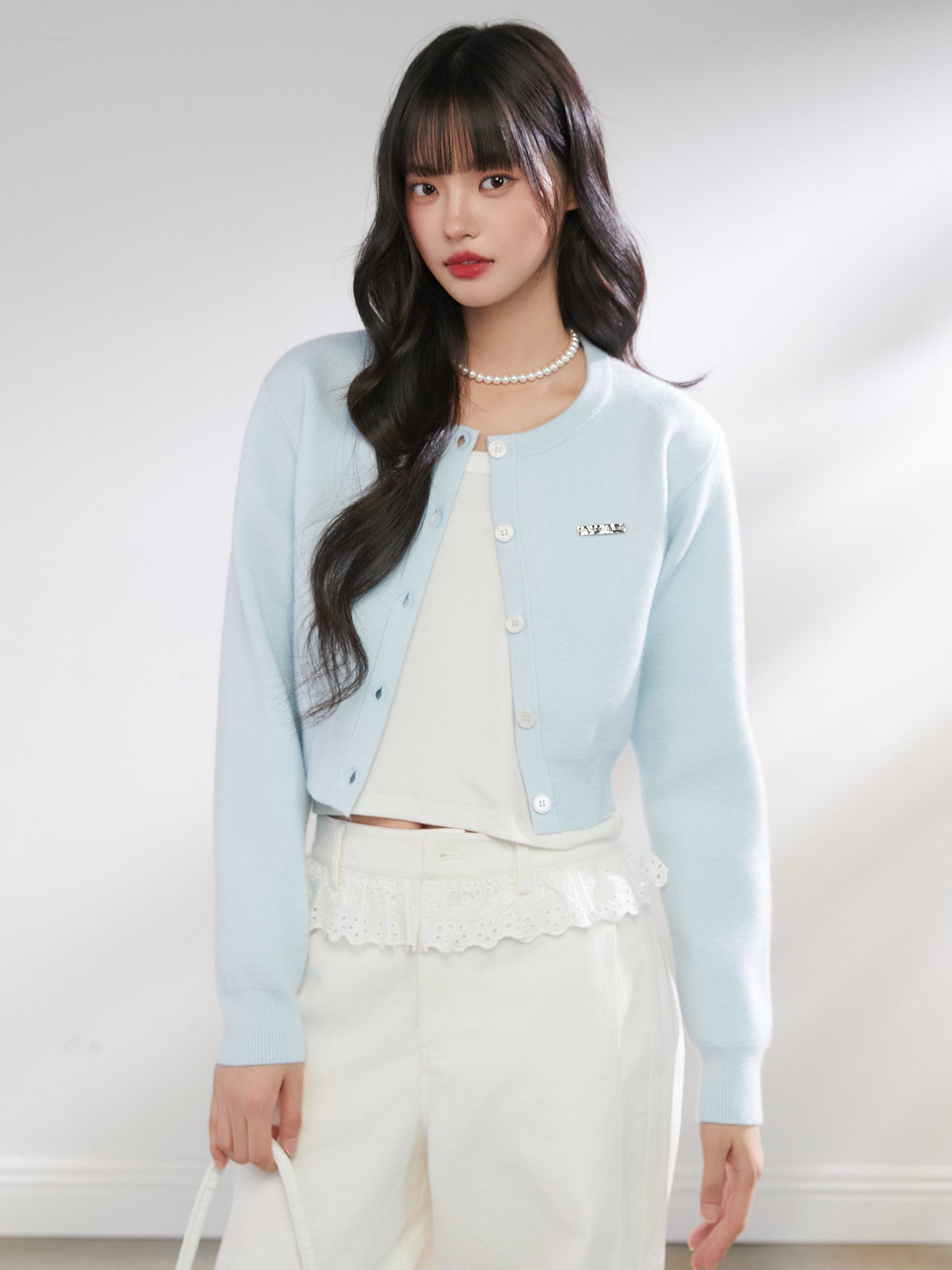 Soft Short Knit Cardigan KIP0007