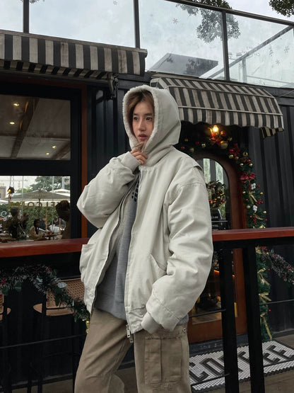 Fur Design Padded Blouson CYE0041