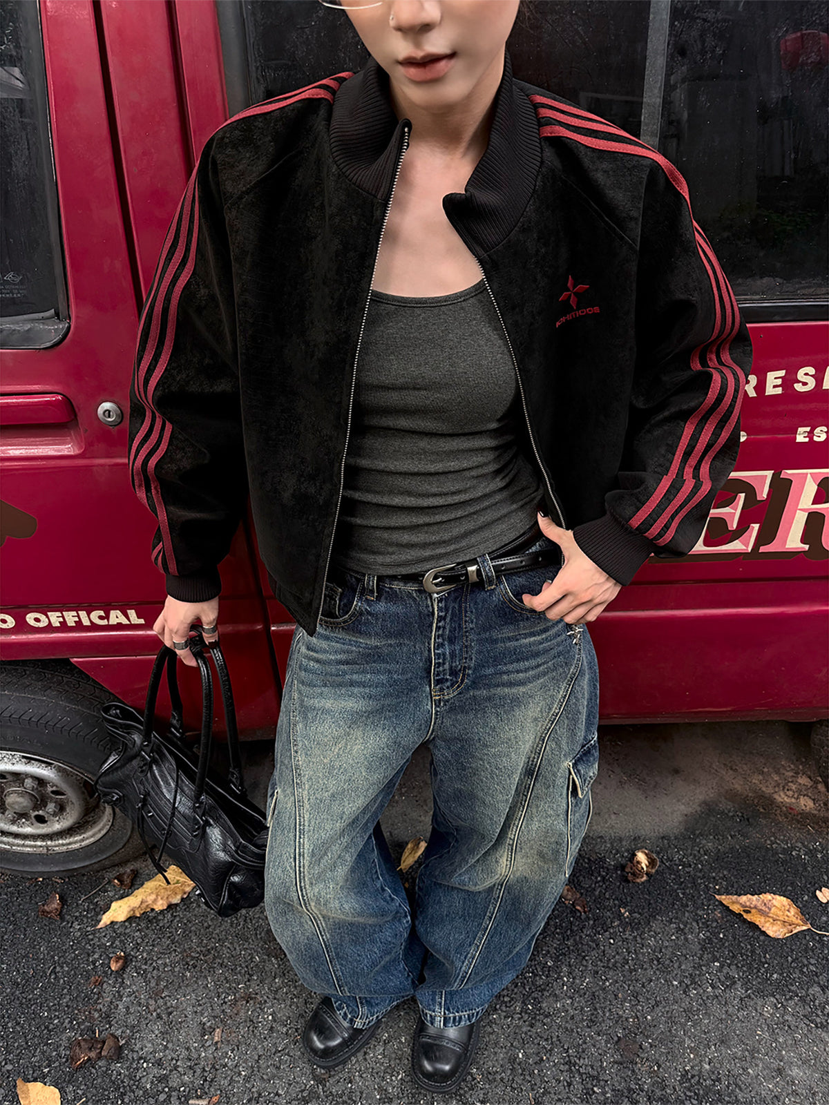 Fake Suede Track Jacket WWP0008