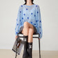 Polka Dot Sheer Loose Knit FER0363