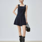 Square Neck Mini Dress FER0218