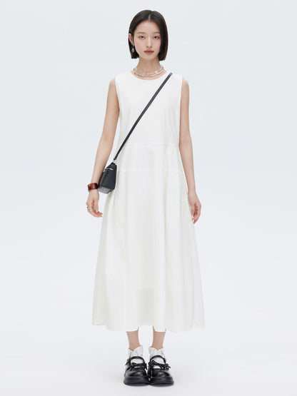 A-Line Sleeveless Tank Dress SHN0039